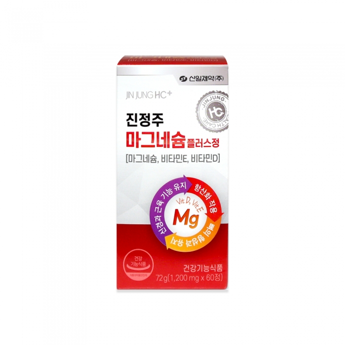 진정주 마그네슘 플러스정(60정)
