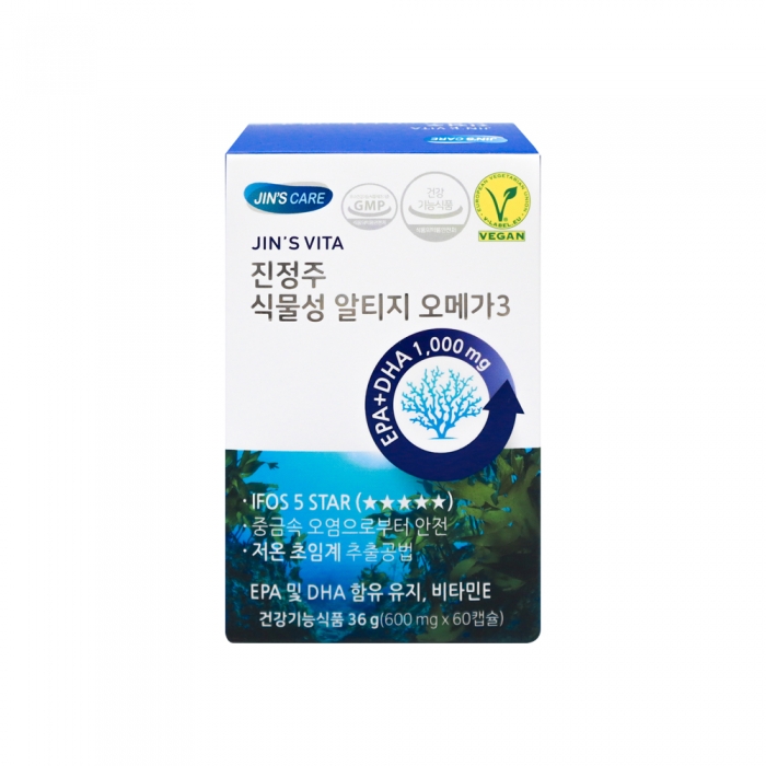 진정주 식물성 알티지 오메가3(60캡슐)